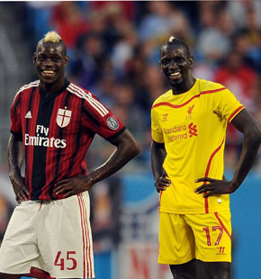 巴洛特利 球场上一道靓丽的风景