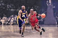 科比全明星回顾 帽送乔丹传承飞人时刻