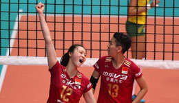 2016瑞士精英赛无悬念 中国女排3比0胜巴西