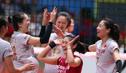 瑞士赛中国女排发挥出色 惠若琪收获11分