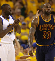 nba总决赛勇士再胜骑士 格林怒吼打晕詹姆斯