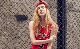 nba夏季着装秀 妹子上身球衣秀身姿