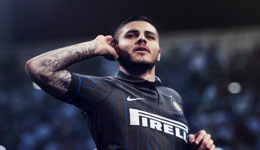 曝马竞4500万镑报价国际米兰头牌伊卡尔迪