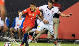 美洲杯半决赛智利2:0淘汰哥伦比亚决赛战阿根廷