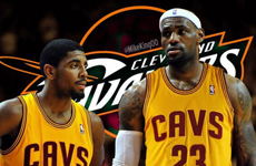 nba巨星组合体球盘点 骑士詹姆斯与欧文经典瞬间