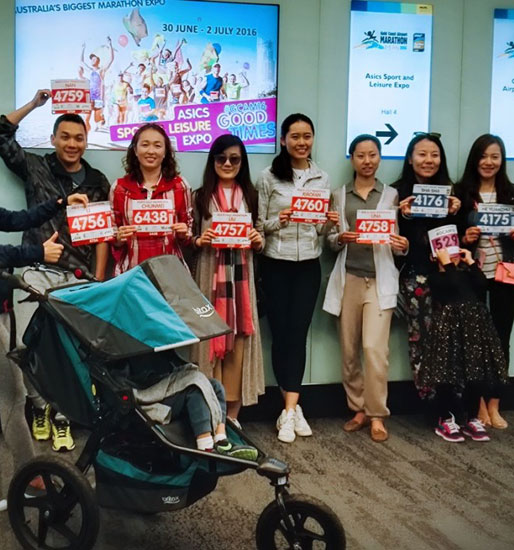 MamaRun跑团迎来马拉松之旅 日常跑步健身训练待发挥