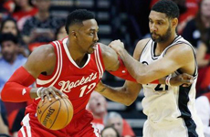 nba巨星霍华德职业精彩时刻 魔兽空接暴扣邓肯
