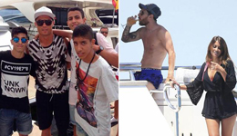 梅西C罗同在伊比萨岛度假 偶遇的话会聊什么呢