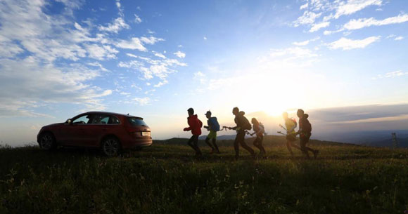 2016MAXi·崇礼国际双人越野赛 穿梭在平原的户外跑步活动