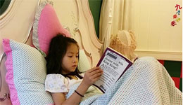 森碟看全英文教材 田亮担心被问功课