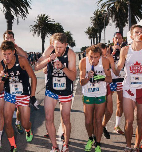 跑步比赛还是喝酒比赛 跑步健身与喝酒两不误