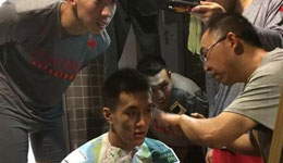 中法大战前郭艾伦削发立志 网友戏称召唤洪荒之力