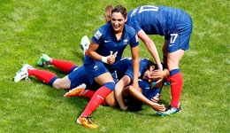 奥运女足分析 新西兰女足迎战法国女足