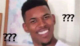 NBA表情帝不服挑战傅园慧 他可是洪荒少男