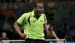 阿鲁纳撑起非洲的乒乓球梦 连斩强敌惜败马龙