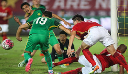 御林军拒绝横扫 国安大摆5后卫严防阵容