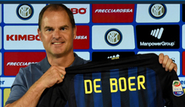 国米宣布与荷兰教头德波尔签约三年