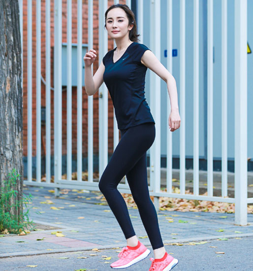 各路女星领跑健身队伍 跑步健身助力里约中国队
