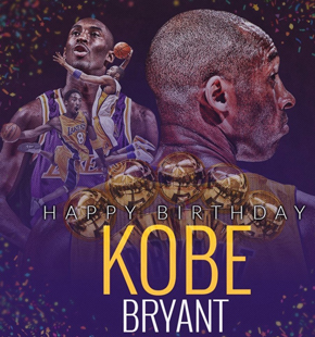 湖人巨星科比第三十八个生日 众人祝福退役老飞侠