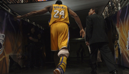 湖人科比退役号码未定 致敬飞侠悬挂8号与24号