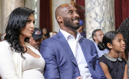 科比与家人共赴洛城市政府 老飞侠爱妻大展完美身体