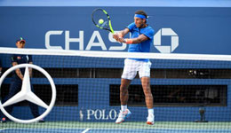 纳达尔收获美网开门红 手腕伤恢复的很好