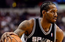 马刺石佛继承人 伦纳德职业生涯十大好球