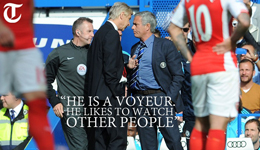 温格算账穆里尼奥 拒绝葡萄牙人就坐他旁边