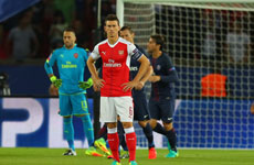 2016-17赛季欧冠小组赛第1轮 巴黎圣日耳曼vs阿森纳上半场