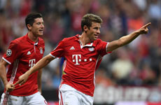 16-17赛季欧冠集锦小组赛第1轮 拜仁5-0罗斯托夫