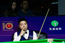 2016斯诺克上海赛决赛第二局 丁俊晖单杆破百追回一分