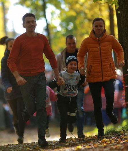 2016俄罗斯国家跑步日 全民“狂奔”响应节日