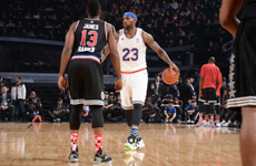 2015nba全明星赛首轮 詹姆斯开场枪板扣篮一条龙