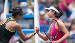 武汉网球公开赛中国德比 张帅逆转彭帅晋级