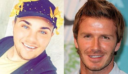 贝克汉姆的脑残粉 英国男子花2万镑欲整成小贝