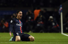 2015-16赛季欧冠1/8决赛首回合 巴黎vs切尔西上半场