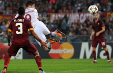 2015-16赛季欧冠1/8决赛首回合 罗马vs皇马上半场