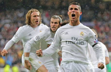 2015-16赛季欧冠1/8决赛次回合 皇马vs罗马下半场