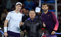 刘国梁为中网决赛挑边 懂乒乓球的胖子不务正业