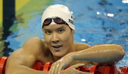 朴泰桓200米自成绩强势 成绩紧随孙杨排第二