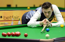 斯诺克英格兰赛第二轮 塞尔比vs海菲尔德比赛视频