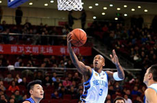 2015CBA第九轮北京VS江苏视频 马布里抢板快攻一条龙上篮