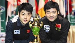 中国斯诺克双子星齐闪耀 梁文博终夺冠追赶丁俊晖