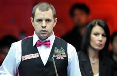 2016斯诺克英格兰赛第一轮 霍金斯vs利索夫斯基全场录像