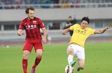 2015中超第17轮比赛视频 上港2-0申鑫集锦