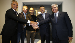 小马哥正式与巴萨续约 签到2019年6月30日