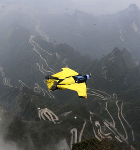 第五届翼装飞行世锦赛落幕 回顾比赛精彩瞬间