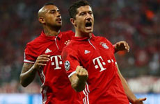 16-17赛季欧冠小组第3轮 拜仁vs埃因霍温上半场