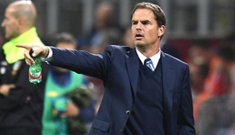 国米主帅德波尔差点丢帅位 绝杀球捡回一命