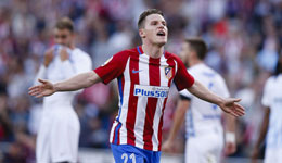 马竞vs马拉加 马竞4-2马拉加卡拉斯科加梅罗双响